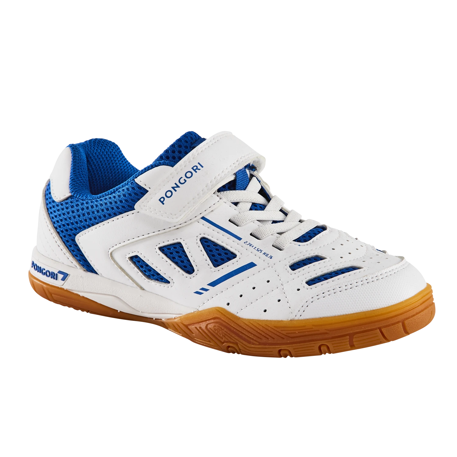 TABLE TENNIS SHOES TTS 500 JUNIOR WHITE BLUE 3 TABLE TENNIS SHOES TTS 500 JUNIOR WHITE BLUE