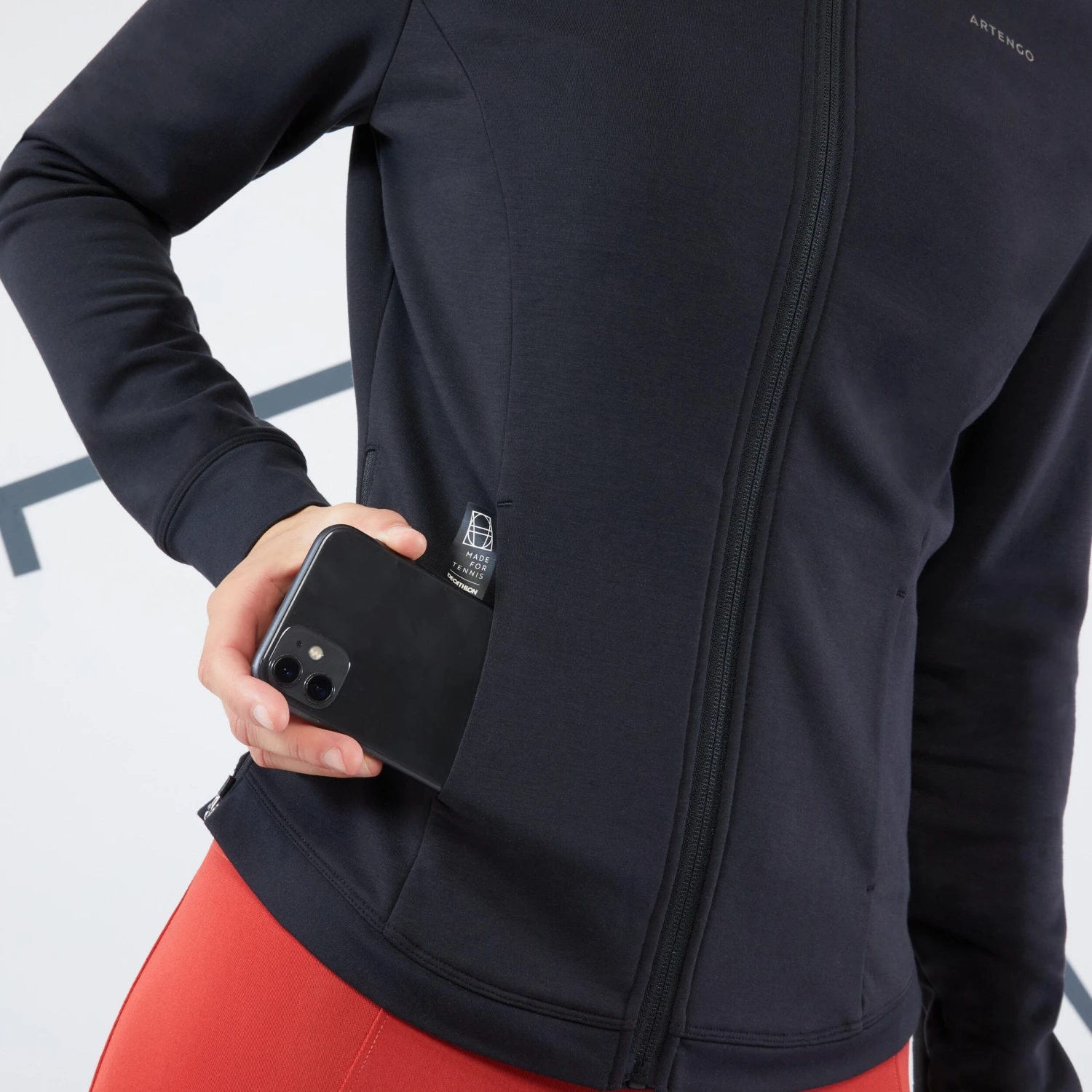 Artengo Women's Tennis Quick-Dry Soft Jacket Dry 900 19 Artengo Women's Tennis Quick-Dry Soft Jacket Dry 900 - Image 17