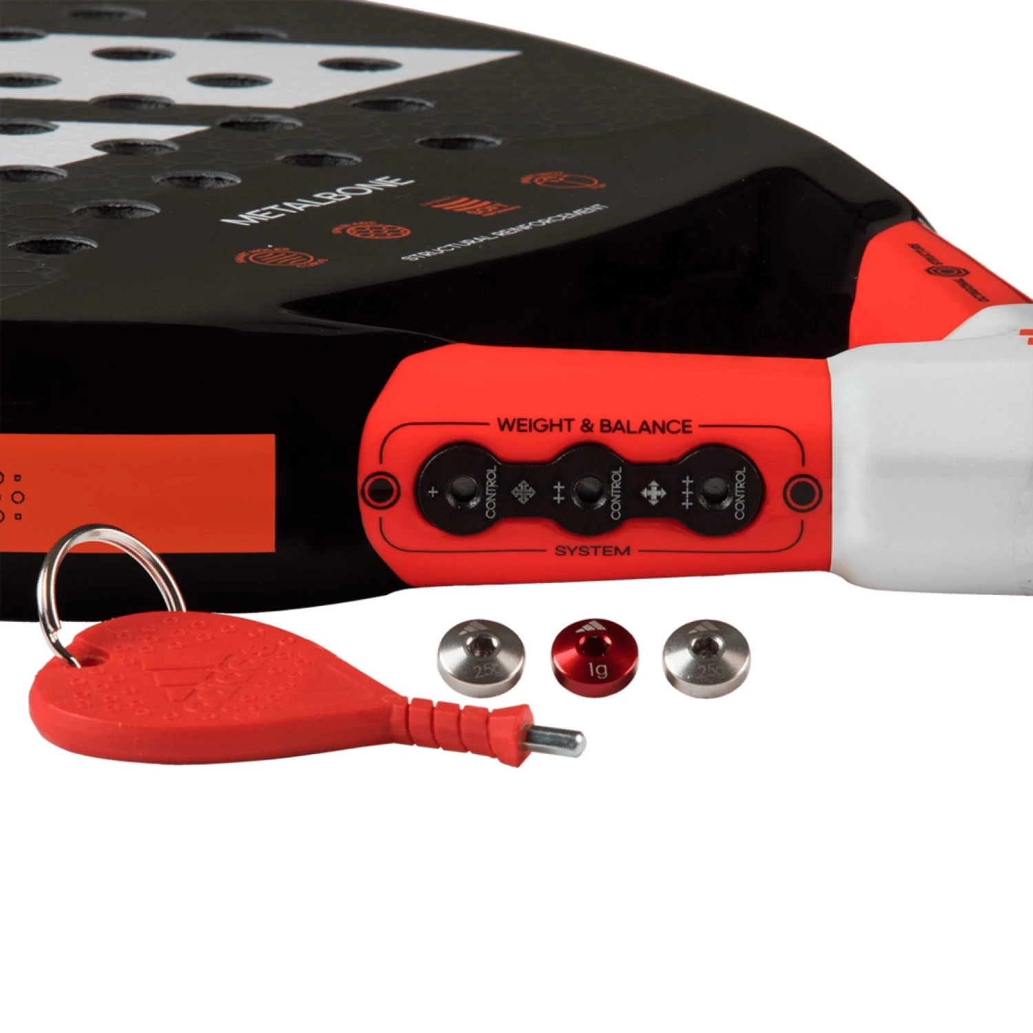 ADIDAS Adult Padel Racket Metalbone 3.2 Ale Galán 6 ADIDAS Adult Padel Racket Metalbone 3.2 Ale Galán - Image 4