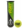 Dunlop Fort All Court Tennis Balls (Pack Of 12) (Fluorescent Yellow) -Ball Sports Store ke3647cda2fbd2a10f7d1d4b559ae213d
