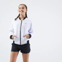 Artengo Boys' Stretchy Lightweight Tennis Jacket Ergols -Ball Sports Store ke65cc00b89161447fe37bd525e3458e4