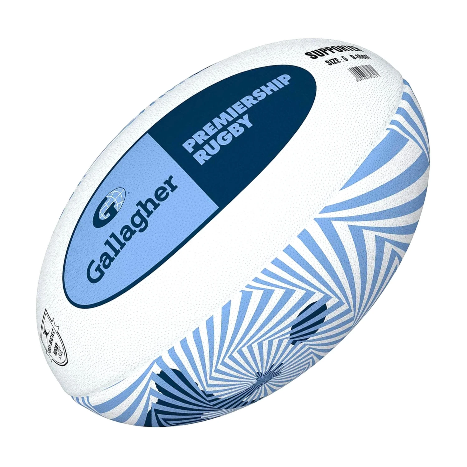 Gilbert Gallagher Premiership Supporter Rugby Ball 3 Gilbert Gallagher Premiership Supporter Rugby Ball