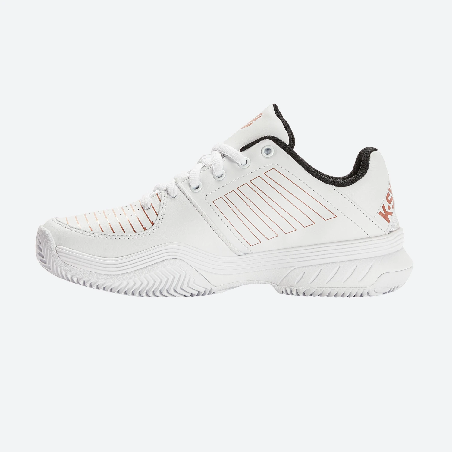 K-Swiss Women's Clay Court Tennis Shoes Court Express HB - White/Navy 4 K-Swiss Women's Clay Court Tennis Shoes Court Express HB - White/Navy - Image 2