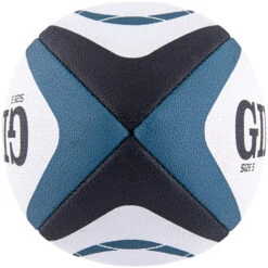 Gilbert Size 5 Rugby Ball Kinetica - White/Blue -Ball Sports Store kf4b298b4fb59e41517de28eb3ecccf31