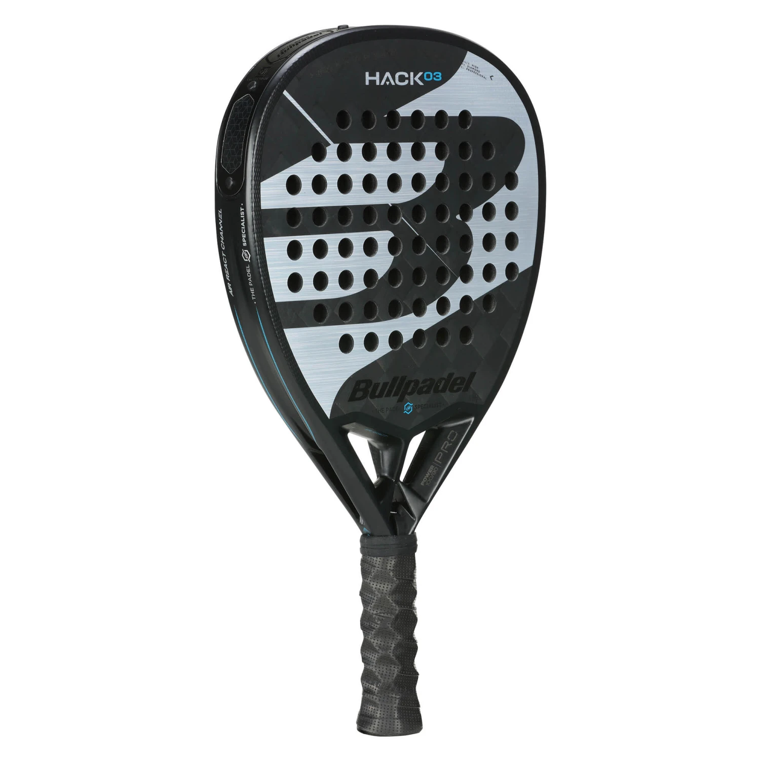 BULLPADEL Adult Padel Racket Hack 03 2023 Paquito Navarro 4 BULLPADEL Adult Padel Racket Hack 03 2023 Paquito Navarro - Image 2
