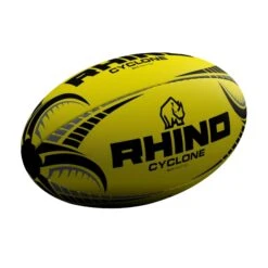 RHINO Cyclone Training Rugby Ball (Yellow)