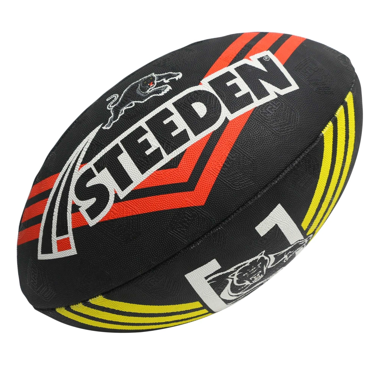 Steeden NRL 2023 Penrith Panthers Supporter Ball Black 3 Steeden NRL 2023 Penrith Panthers Supporter Ball Black